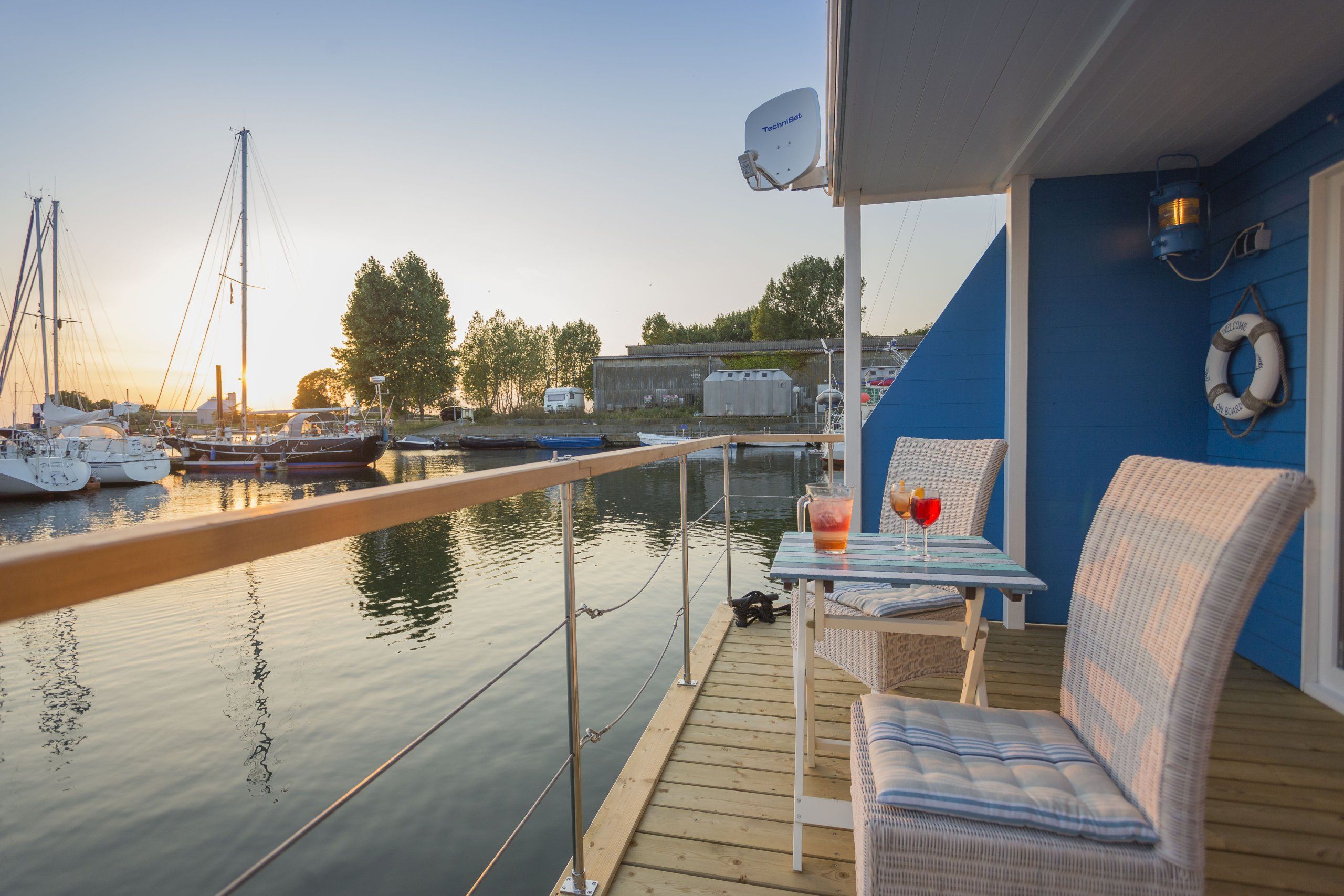 Hausboot Antje Frieda auf Fehmarn