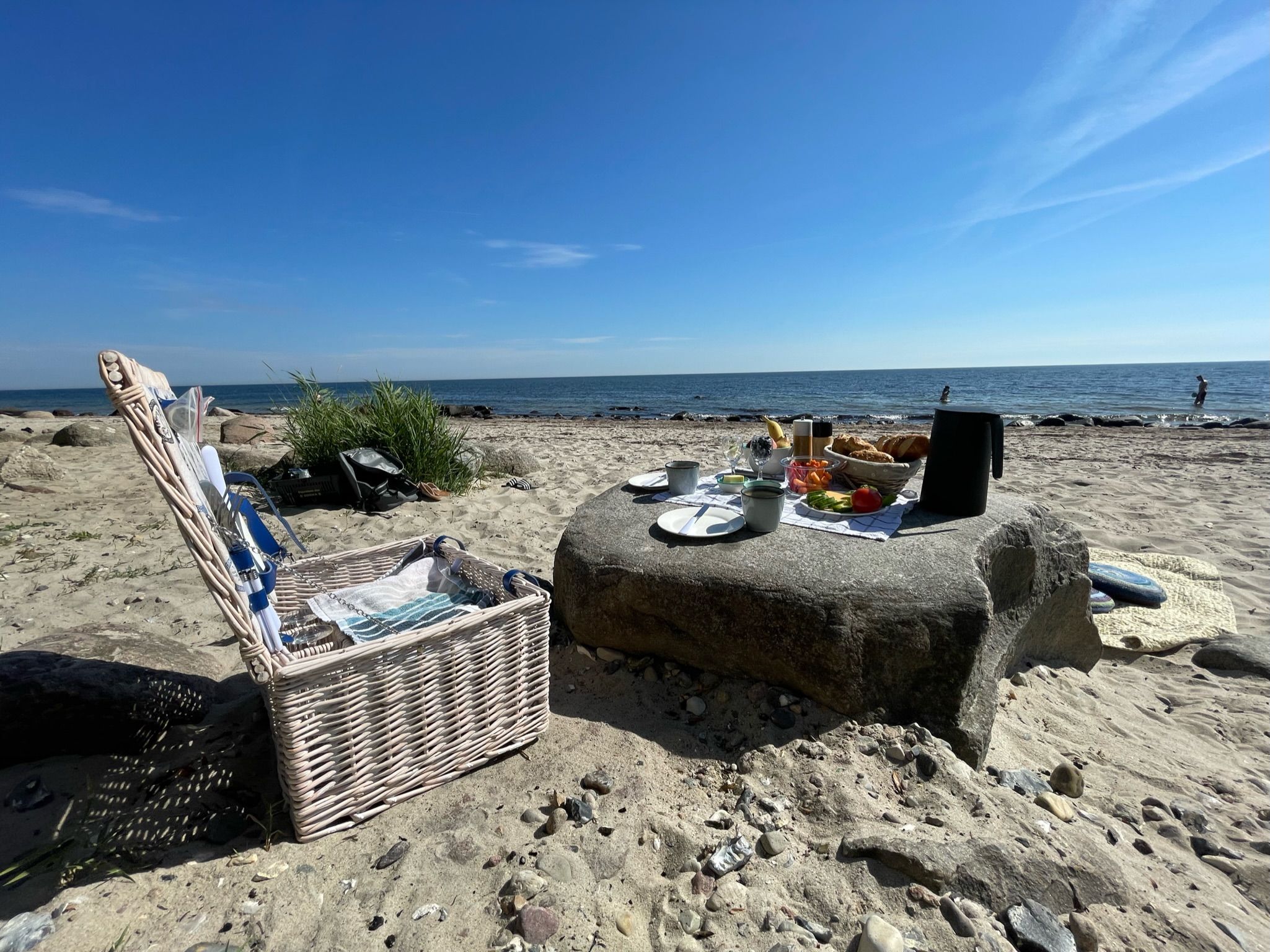 Strandfrühstück auf Fehmarn 