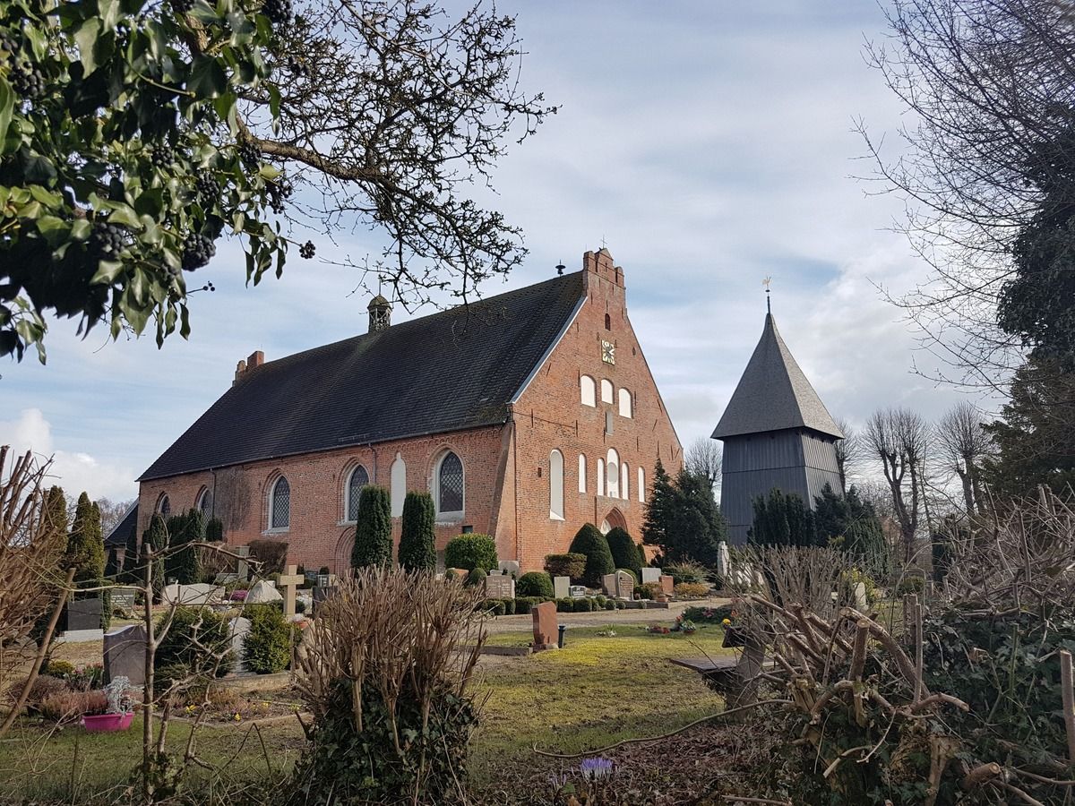 St. Petri Kirche in Landkirchen auf Fehmarn