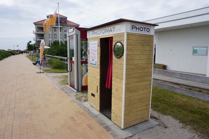 Photomat am Südstrand auf Fehmarn