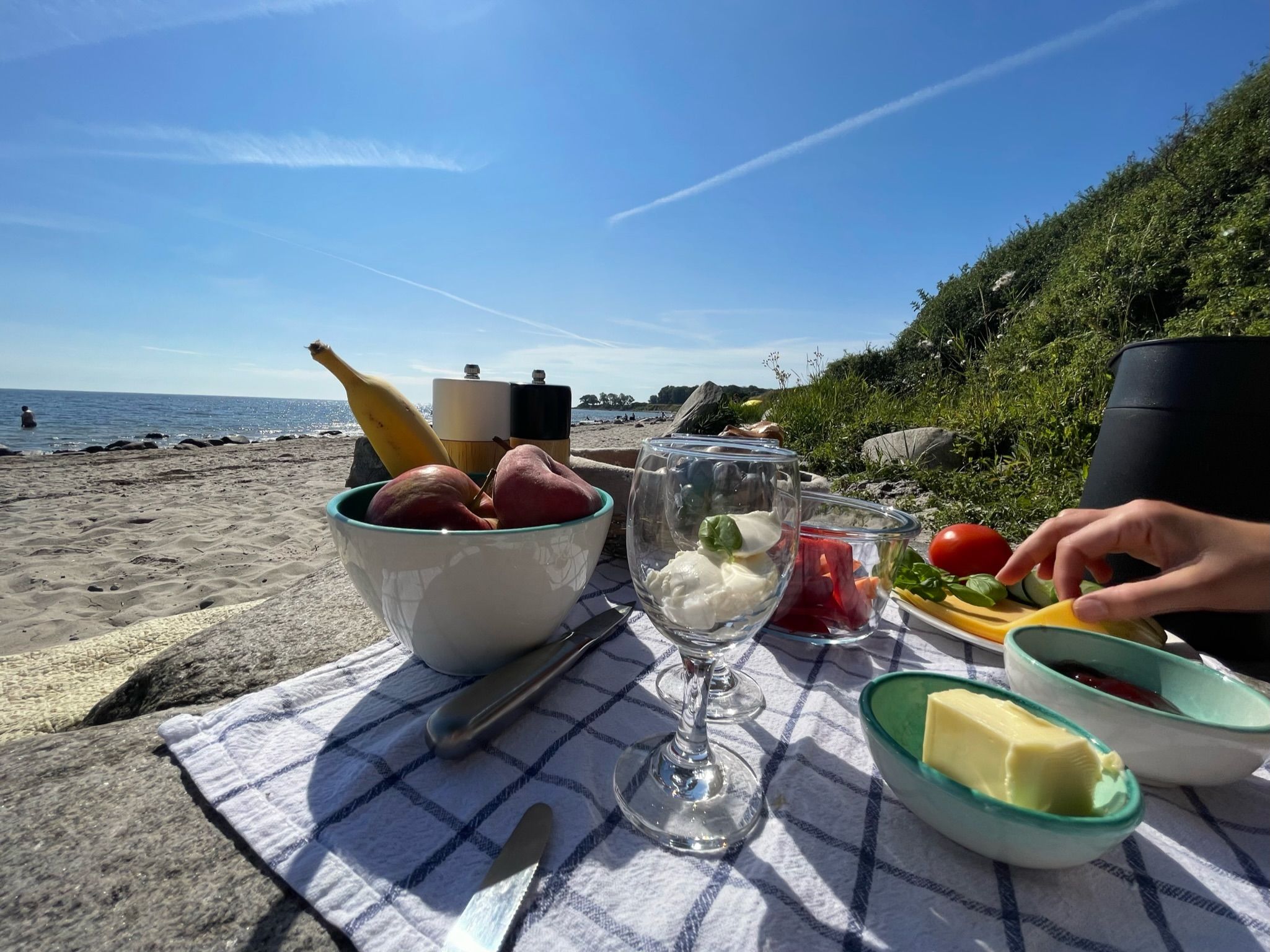 Strandfrühstück auf Fehmarn 