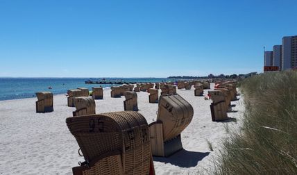 Strandkorbvermietung am Südstrand