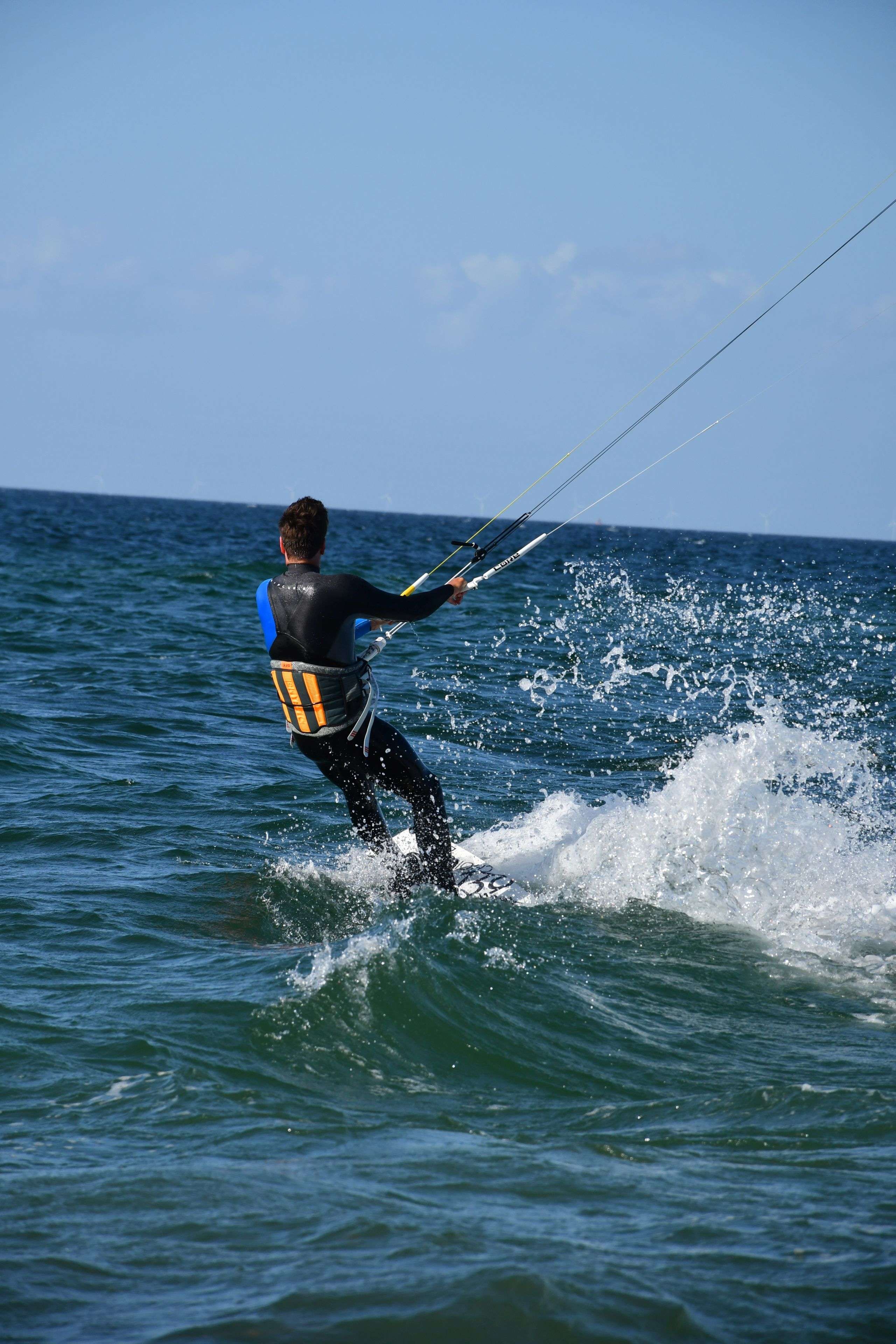 Kiter in Lemkenhafen