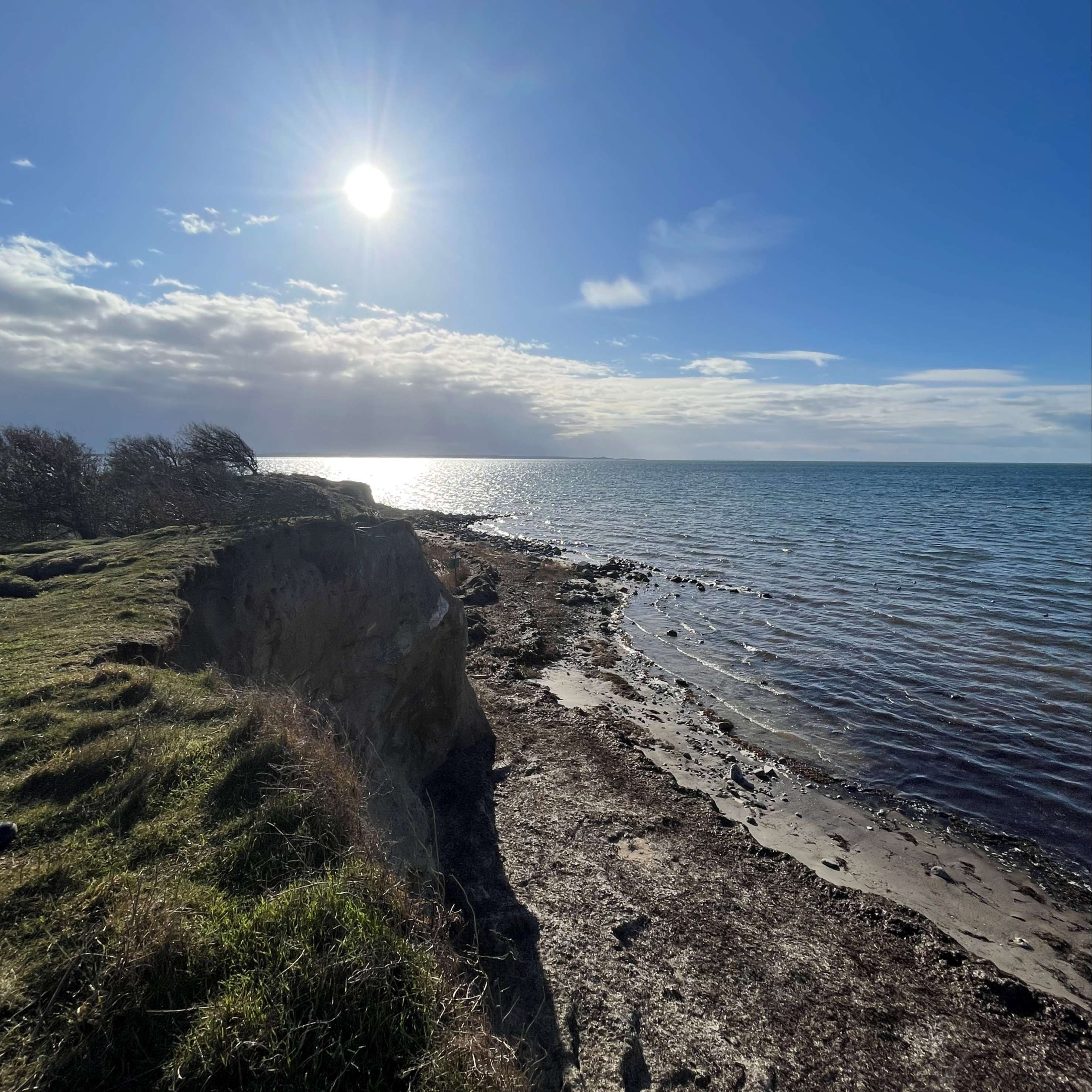 Steilküste auf Fehmarn