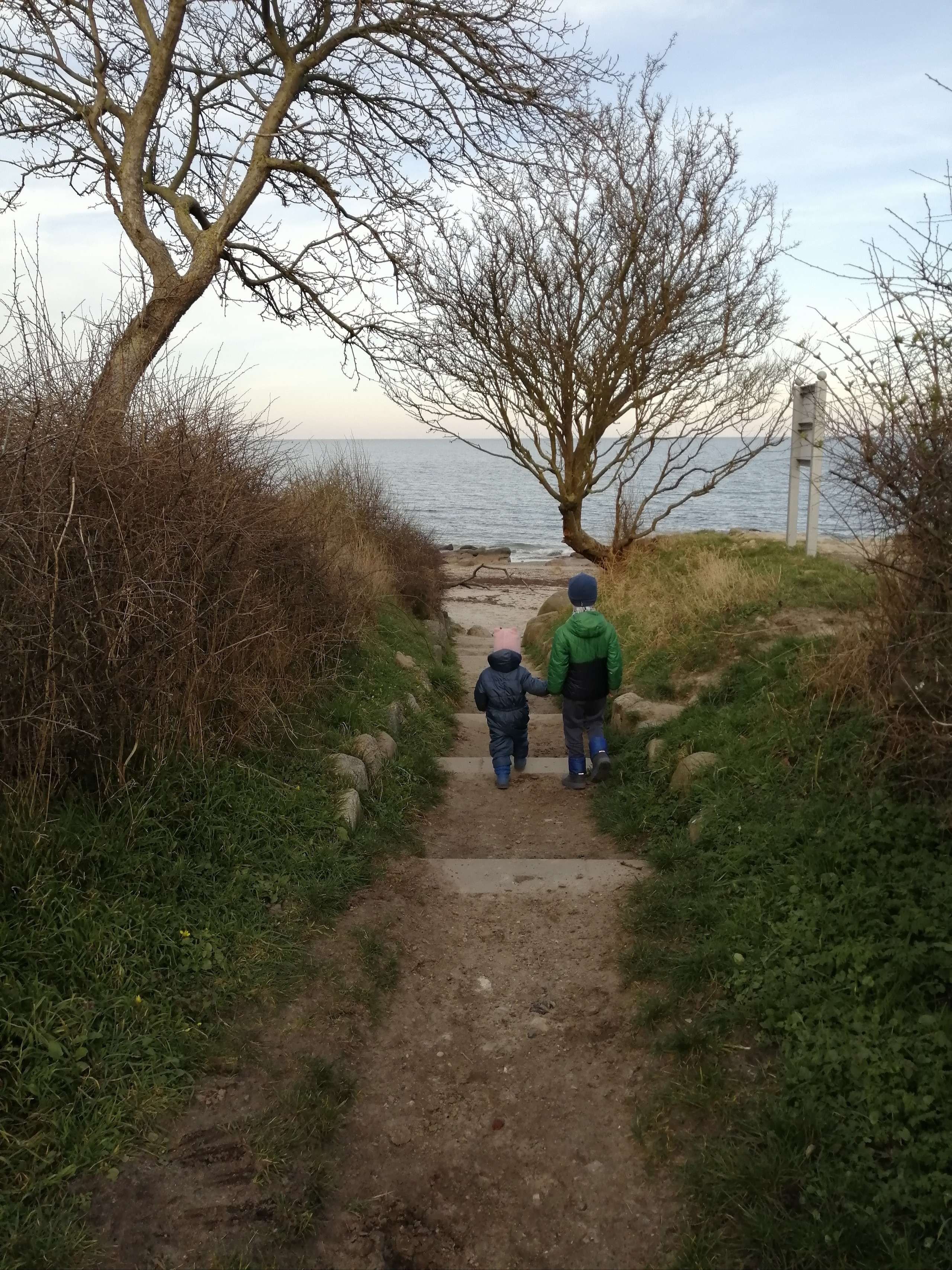 Strandzugang an der Ostküste auf Fehmarn