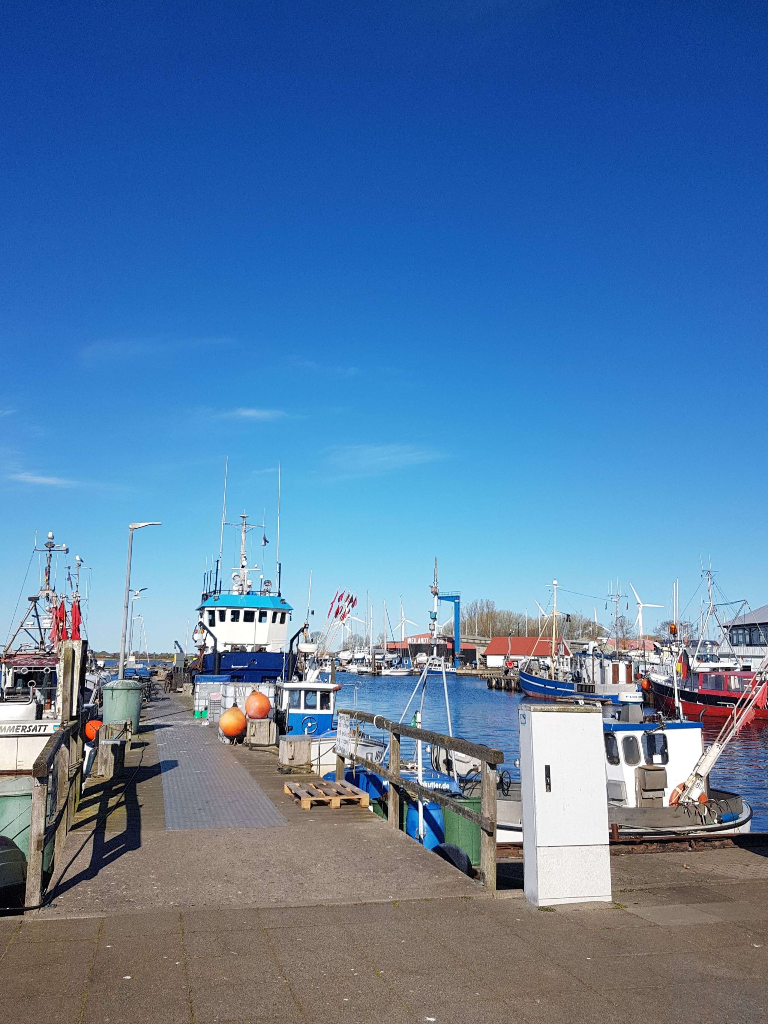 Hafen Burgstaaken auf Fehmarn 