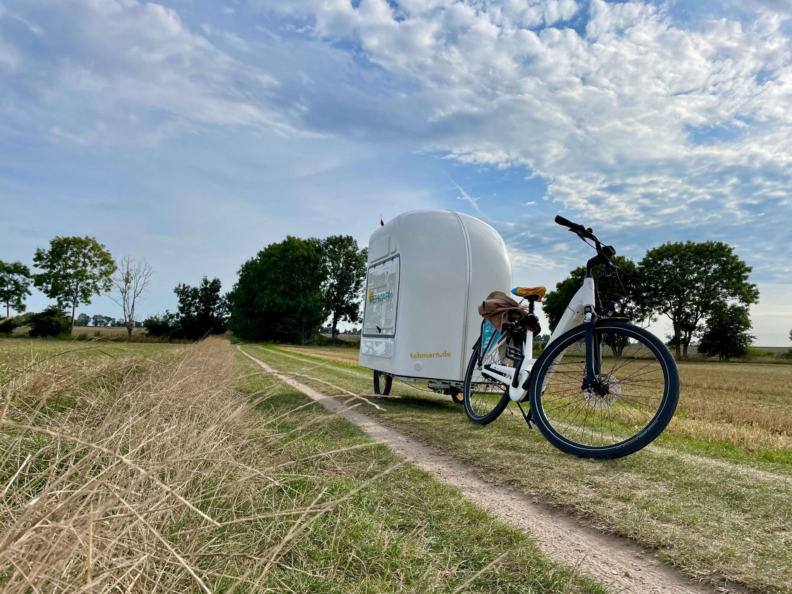 Fahrrad-Camper - Miniwohnwagen fürs Fahrrad 