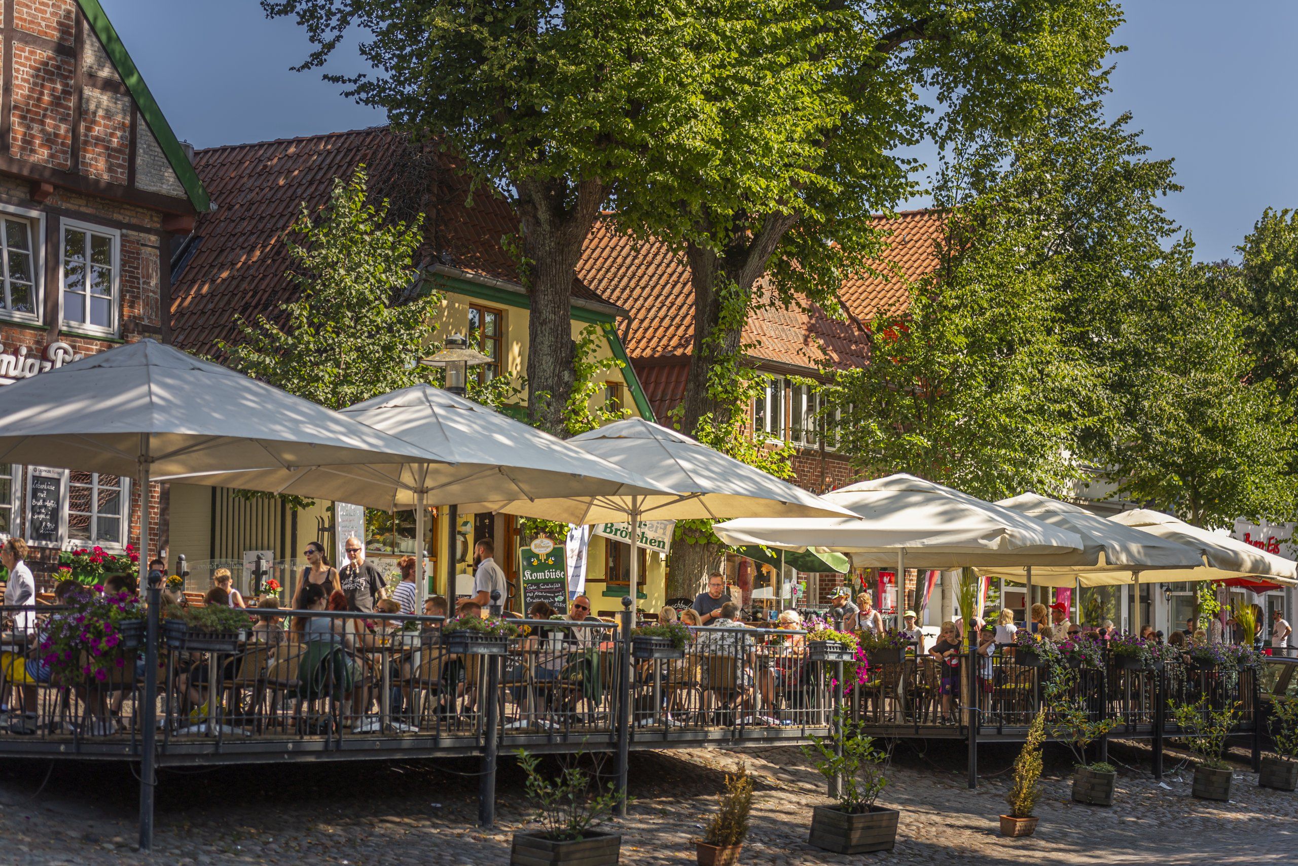 Restaurants in der Burger Altstadt auf Fehmarn