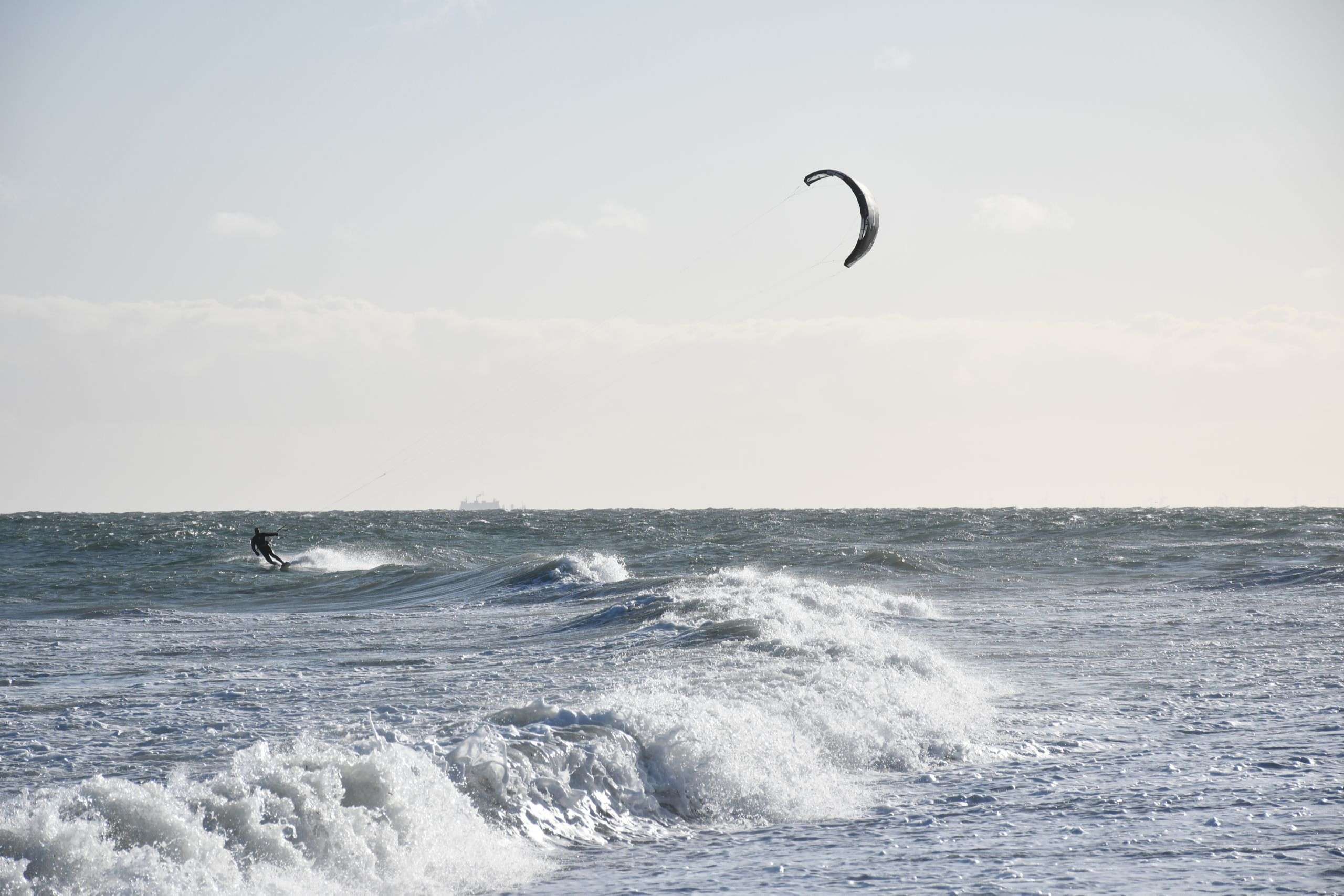 Kitesurfer in Altenteil