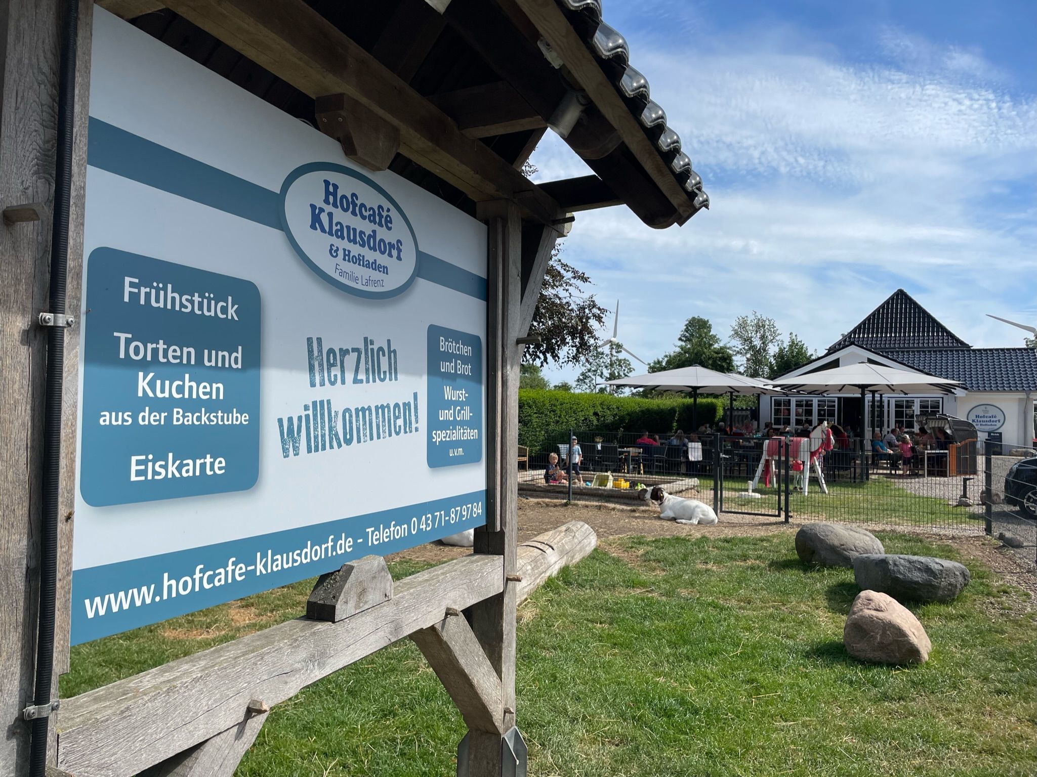 Hofcafé Klausdorf auf Fehmarn 