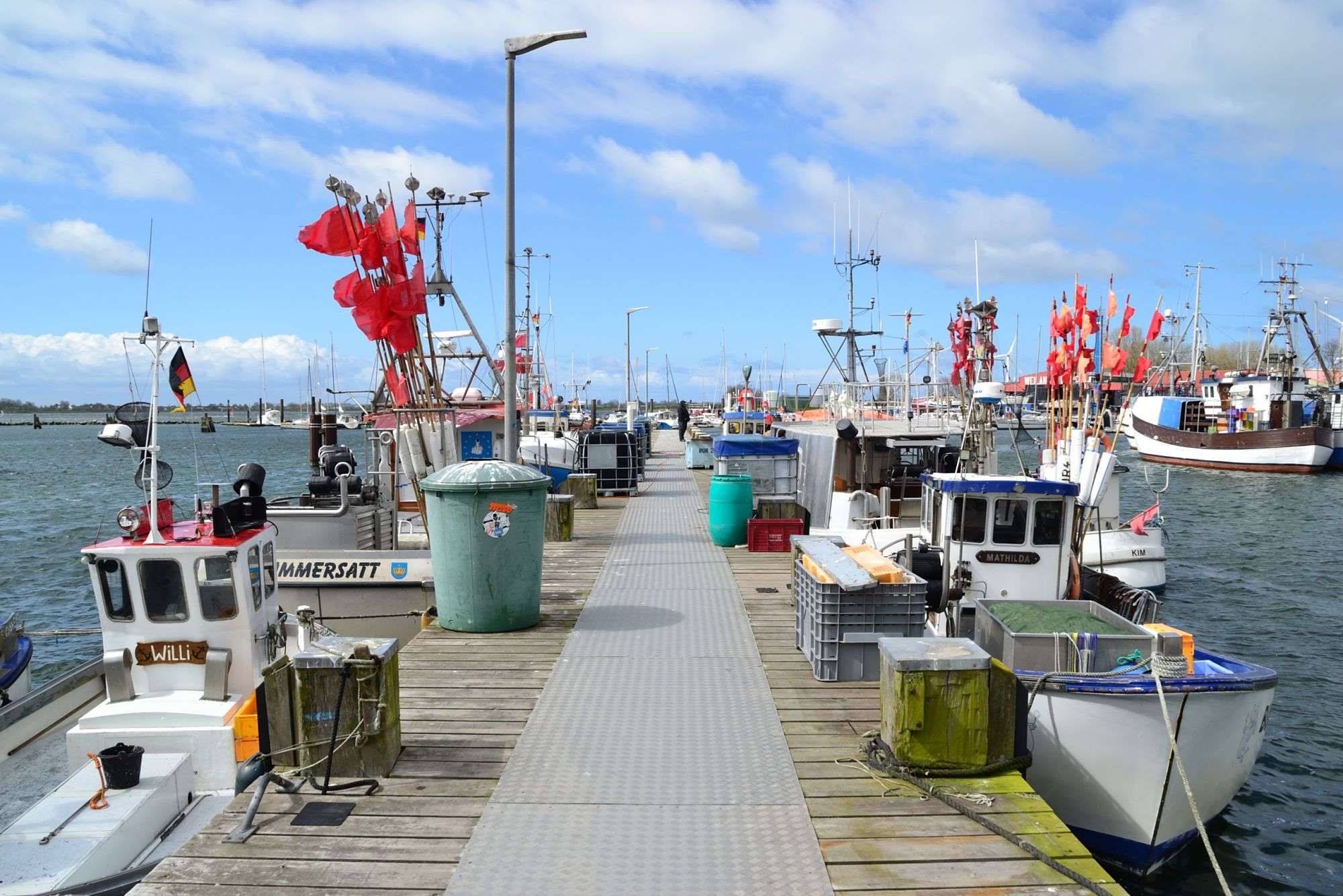 Hafen Burgstaaken auf Fehmarn 