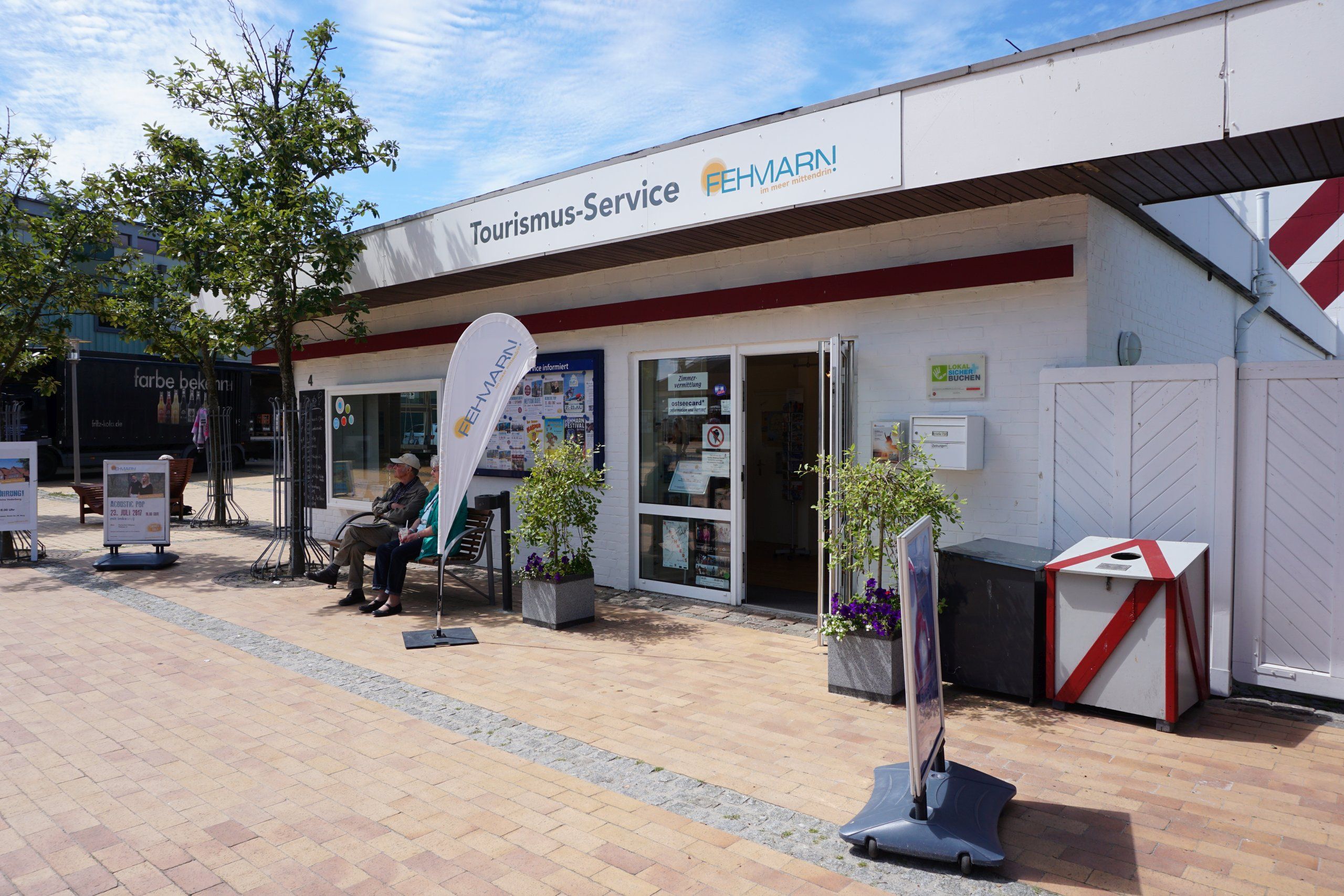 Tourist-Info am Südstrand auf Fehmarn