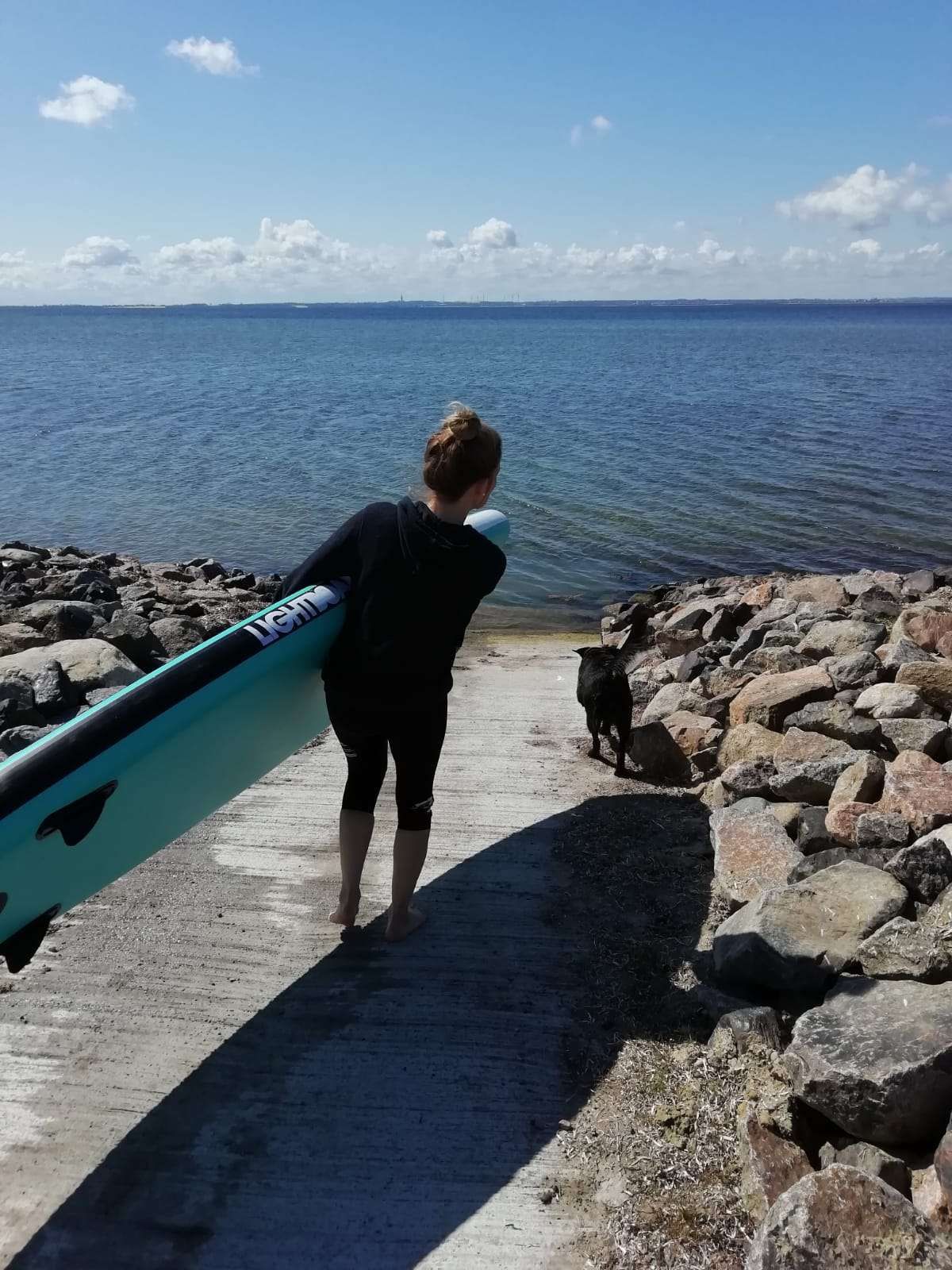 SUP in Gollendorf auf Fehmarn 