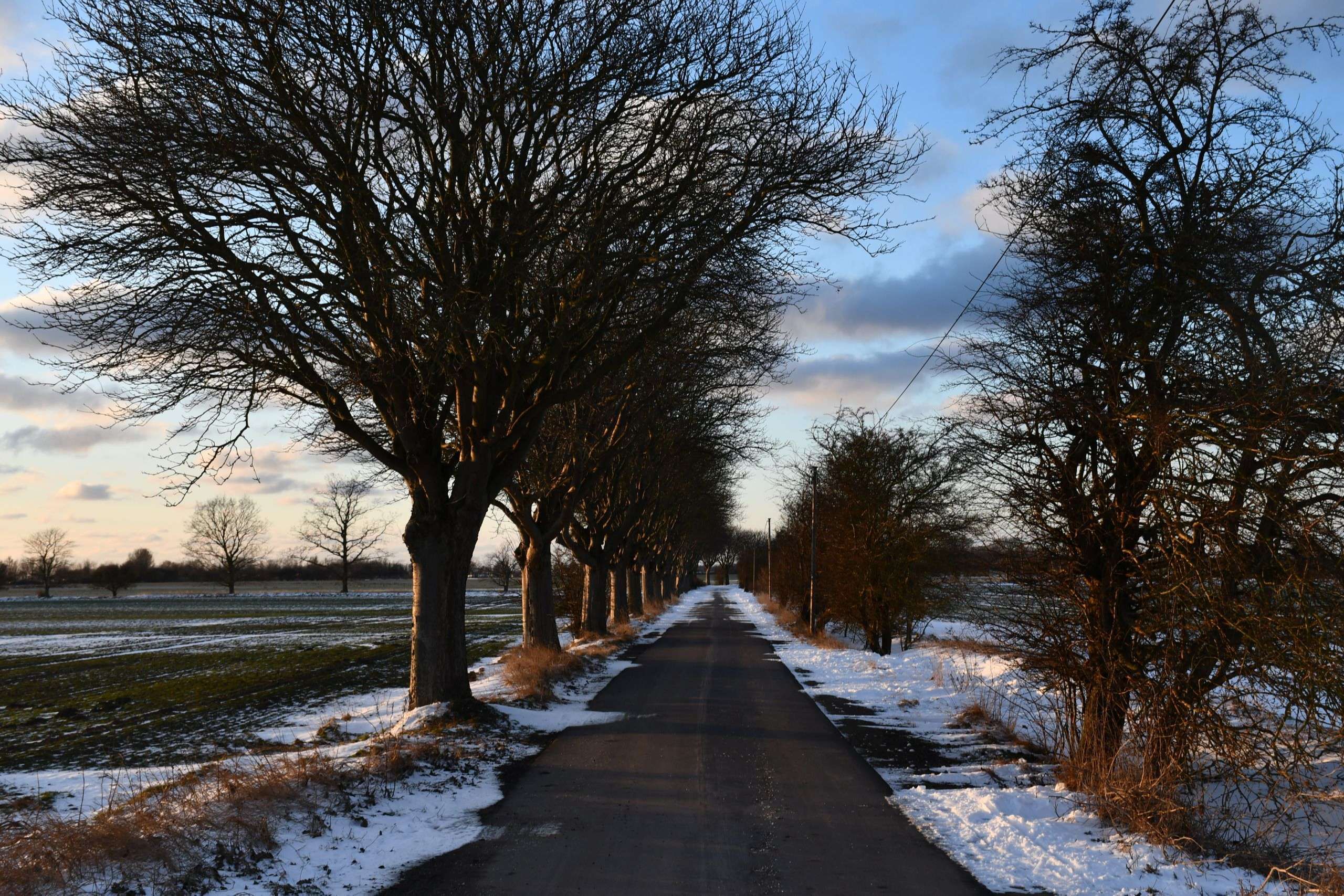 Auf dem Weg nach Strukkamphuk auf Fehmarn