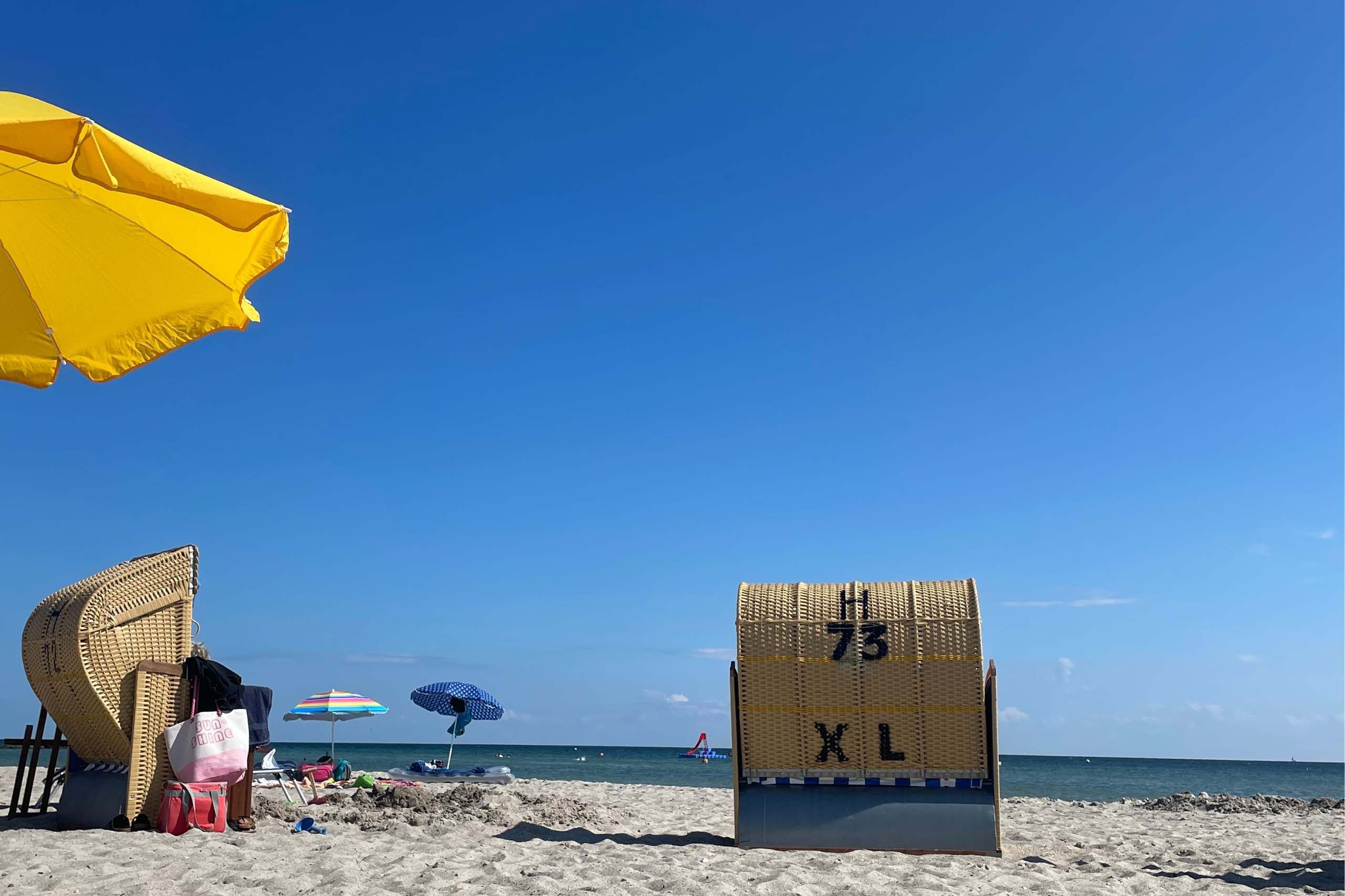 Südstrand in Burgtiefe auf Fehmarn