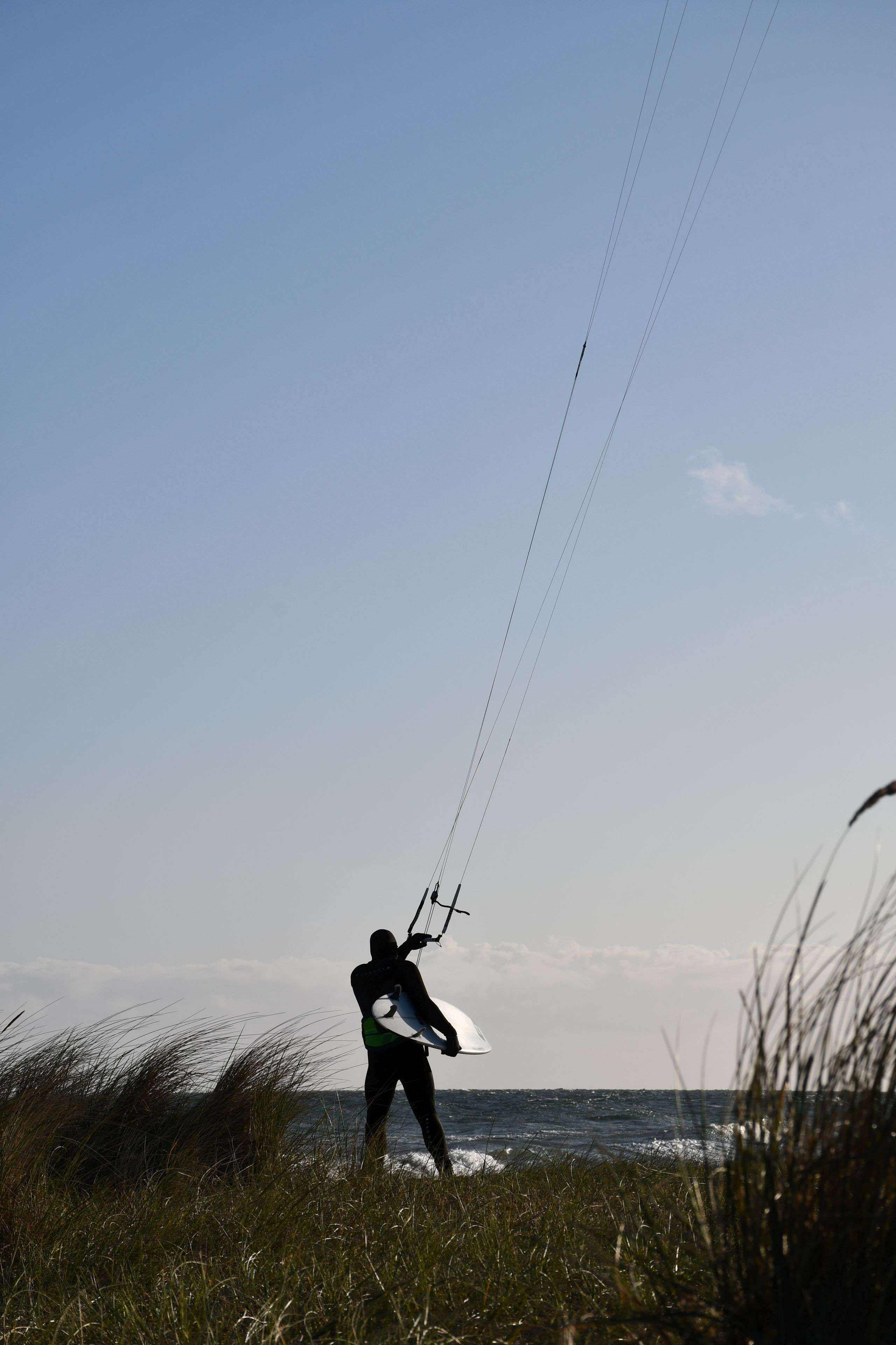 Kitesurfer in Altenteil