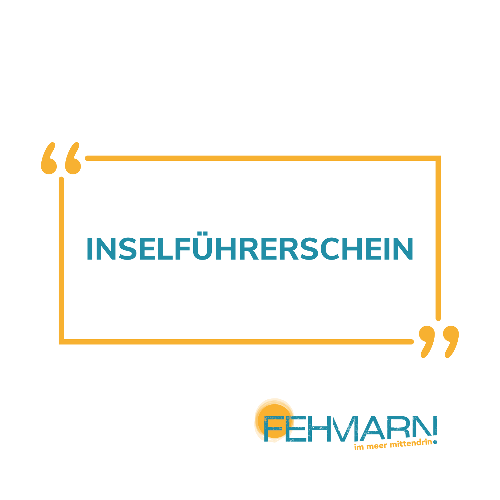 Fehmarnsch Inselführerschein