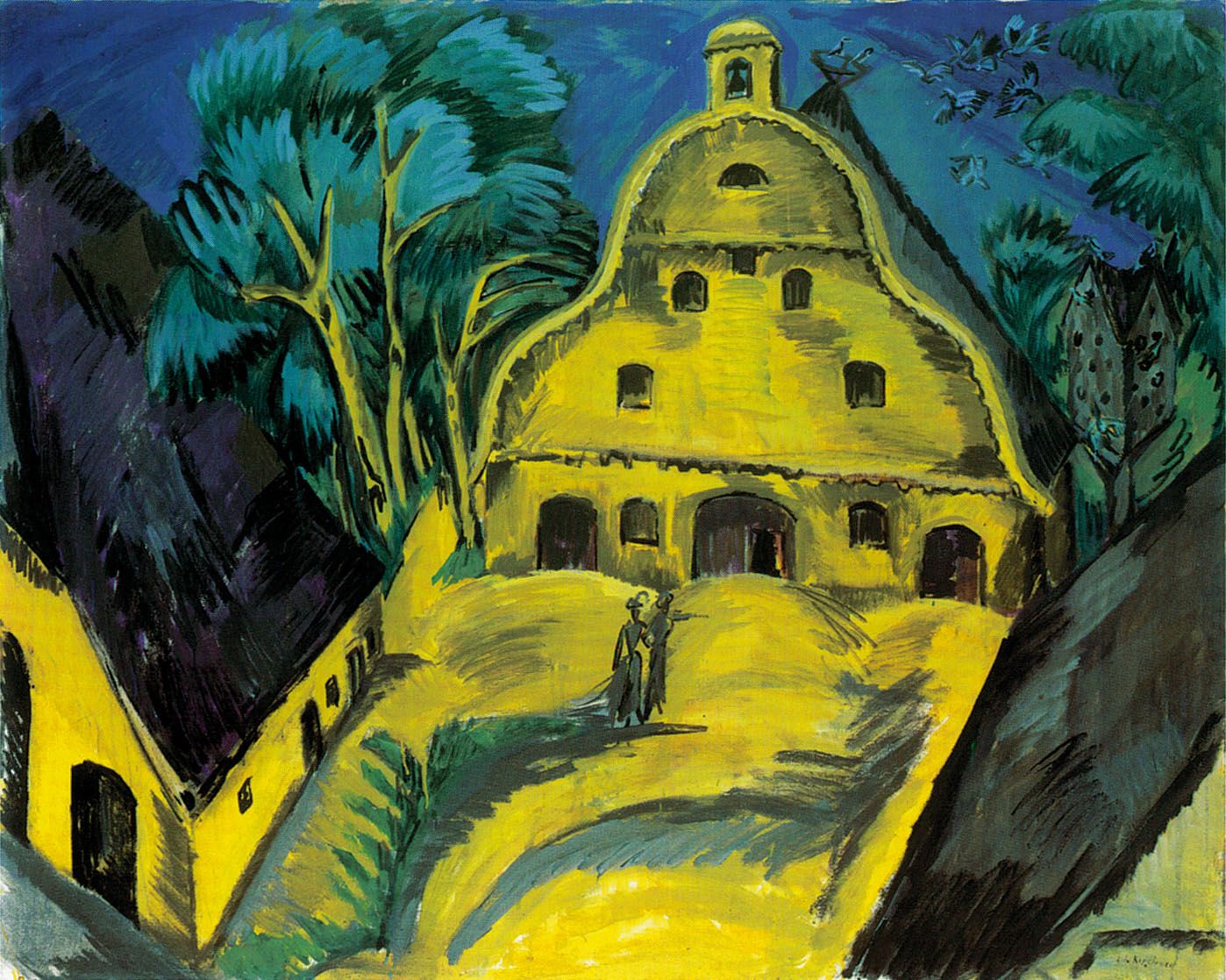 Gemälde Gut Staberhof von Ernst Ludwig Kirchner