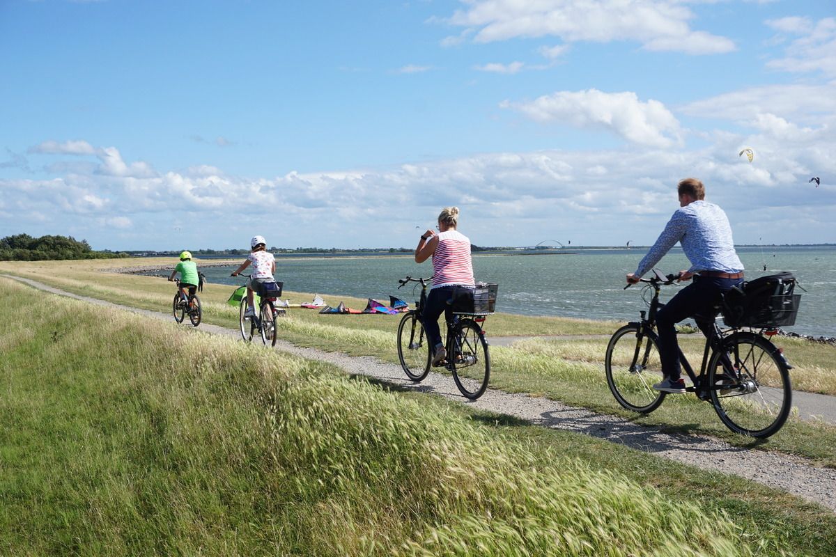 Fahrradfahren auf Fehmarn