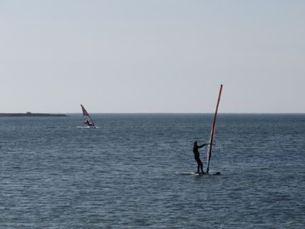 Windsurfen auf Fehmarn