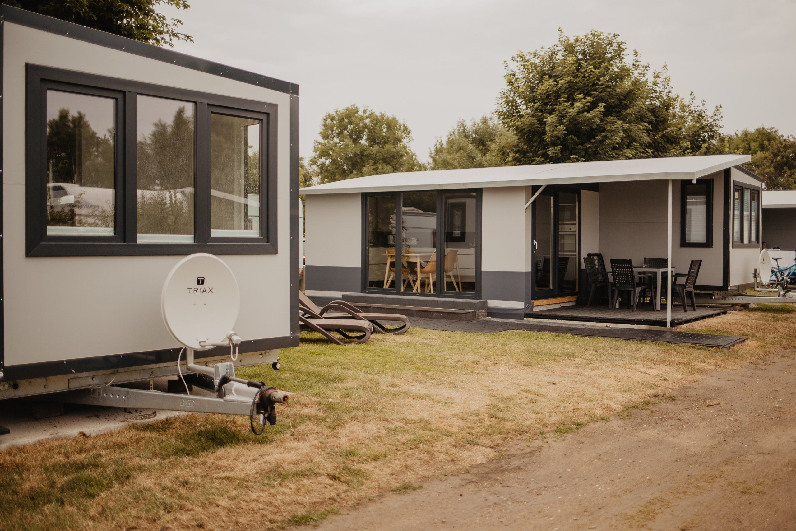 Mietunterkünfte auf dem Campingplatz Strukkamphuk auf Fehmarn