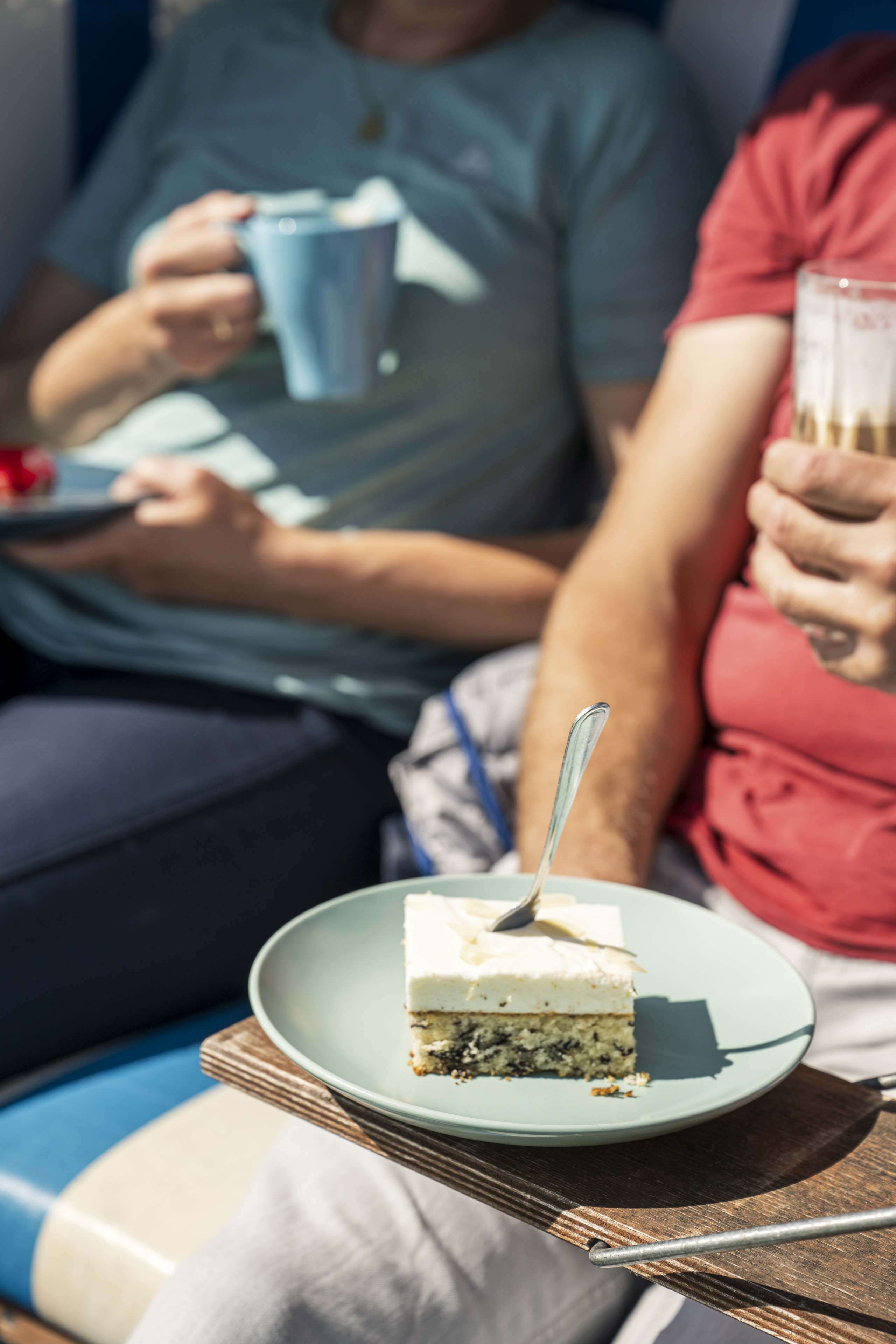 Kuchen in der Beltbude am Grünen Brink auf Fehmarn