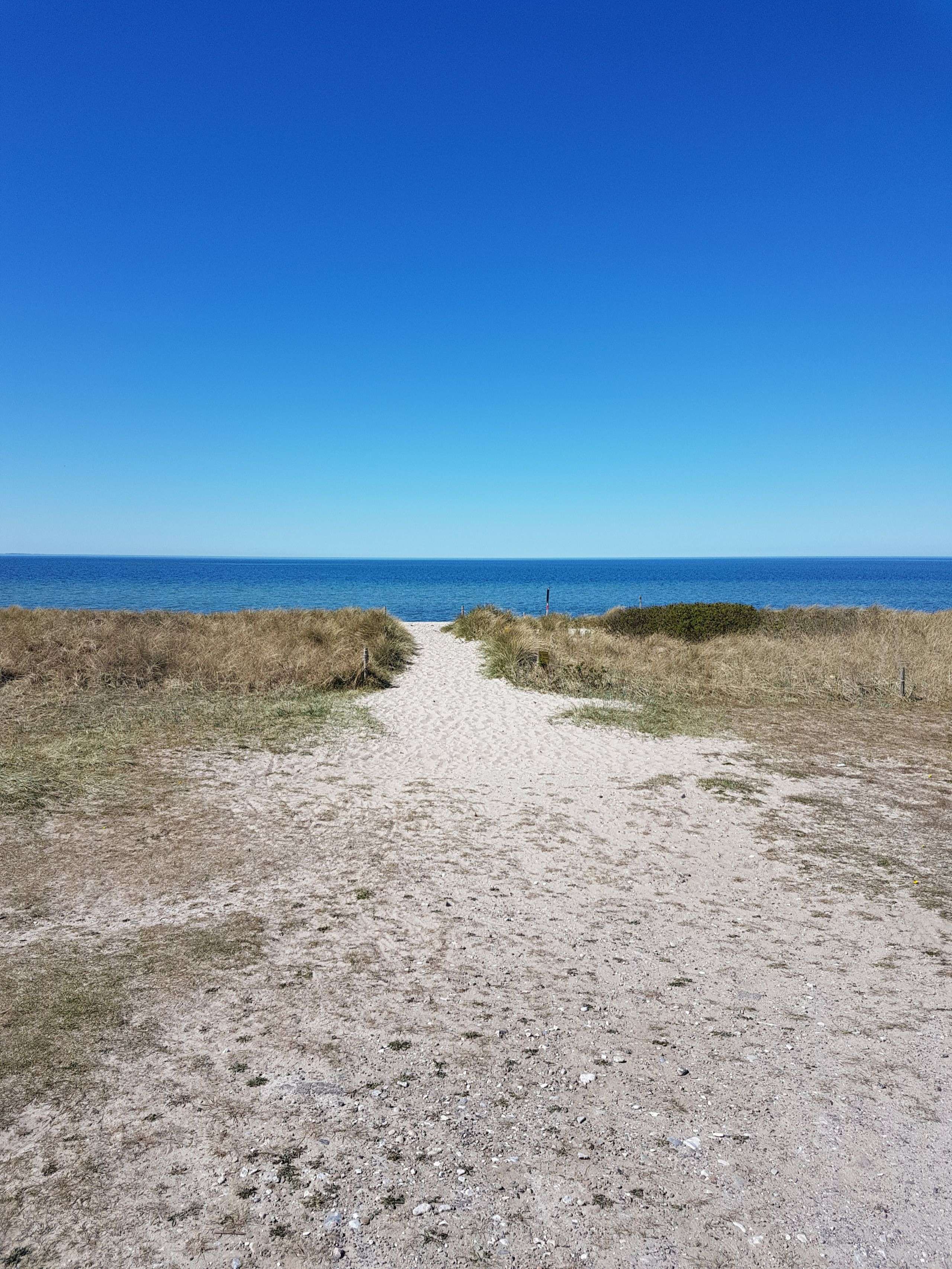 Zugang zum Strand auf Fehmarn 