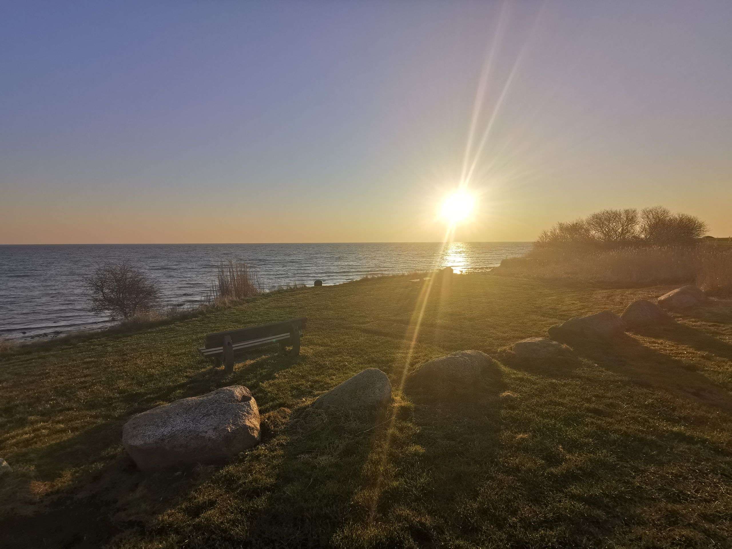 Sonnenaufgang auf Fehmarn