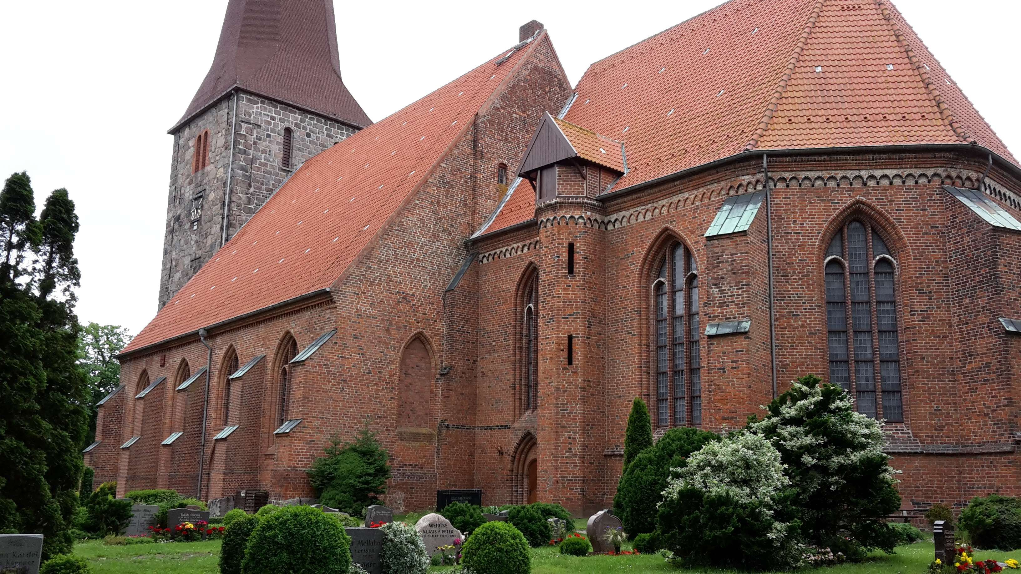 St. Johannis Kirche in Petersdorf auf Fehmarn